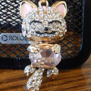 Fashion Jewelry Cat Key Chain/Holder
